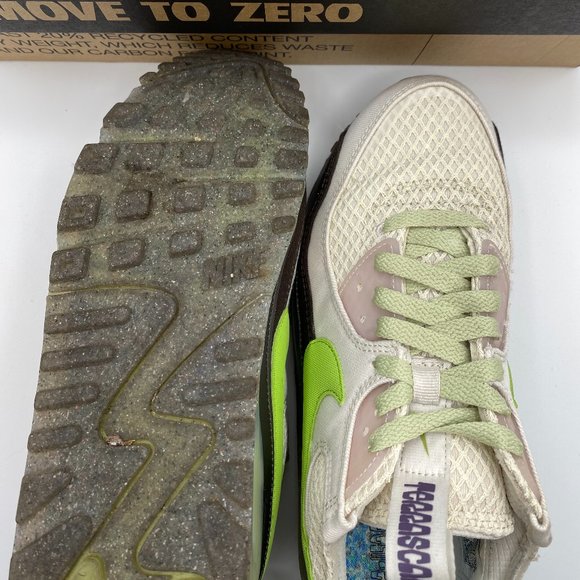 NIKE Air Max Terrascape 90 Phantom / Vivid Green-Olive Aura Mens US8/Wom US9.5 - Picture 7 of 10
